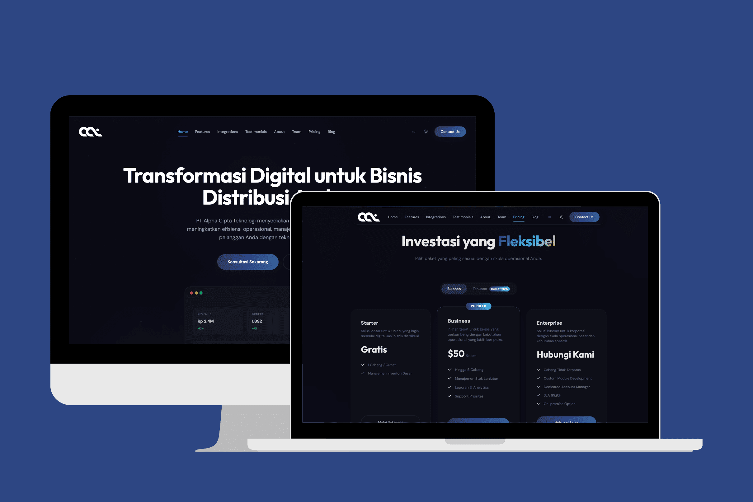 Alpha Cipta Technology company profile website