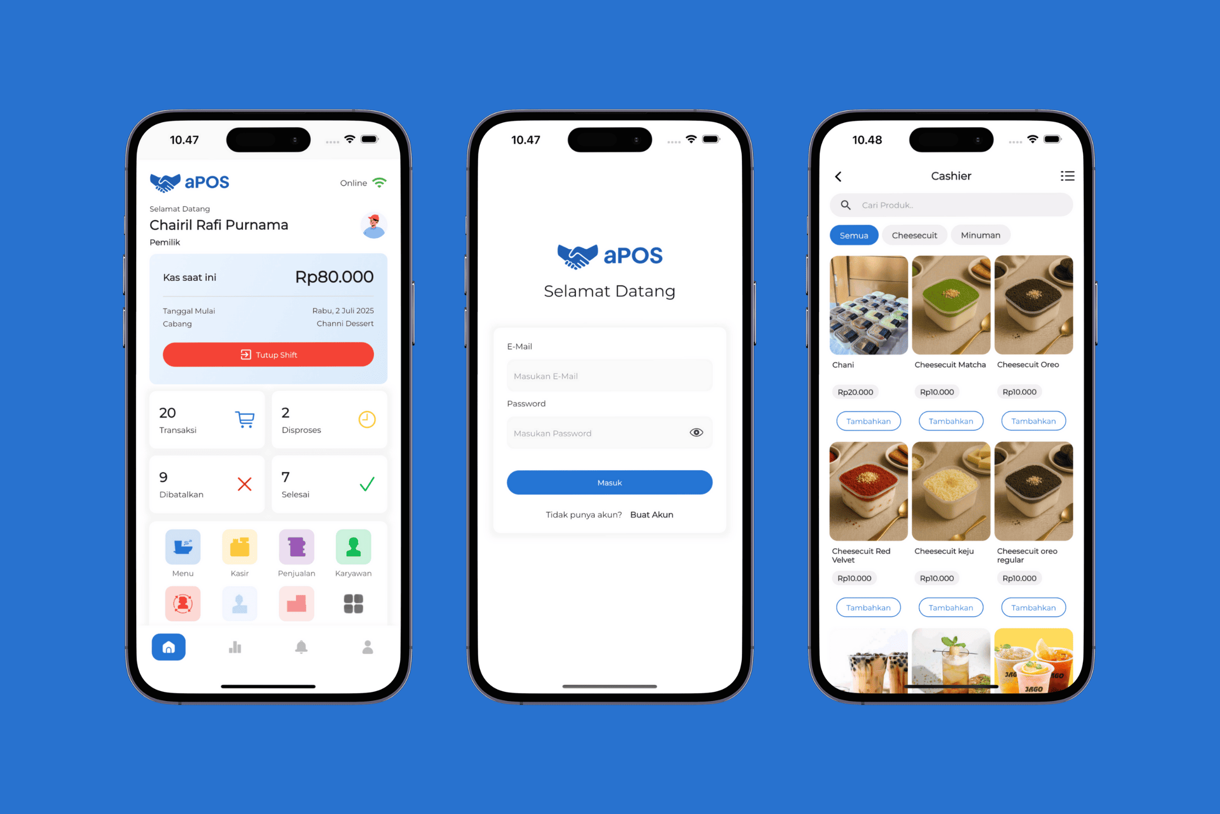 Alpha POS mobile point-of-sale application