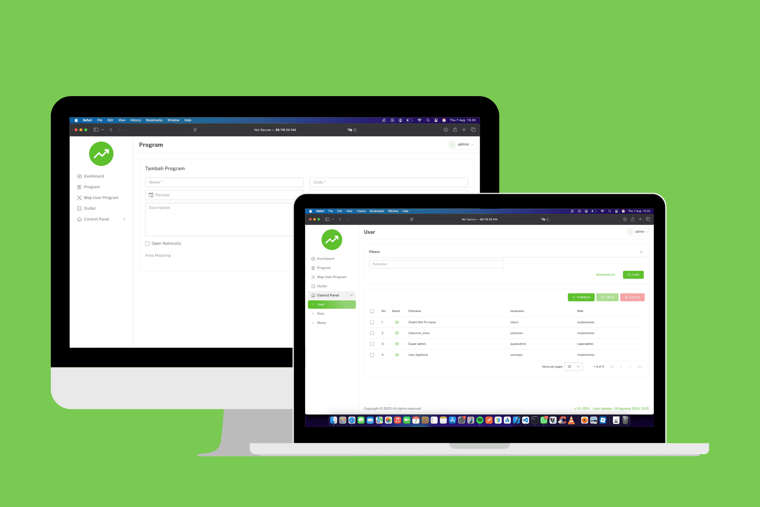 DAP VMC sales promotion management CMS