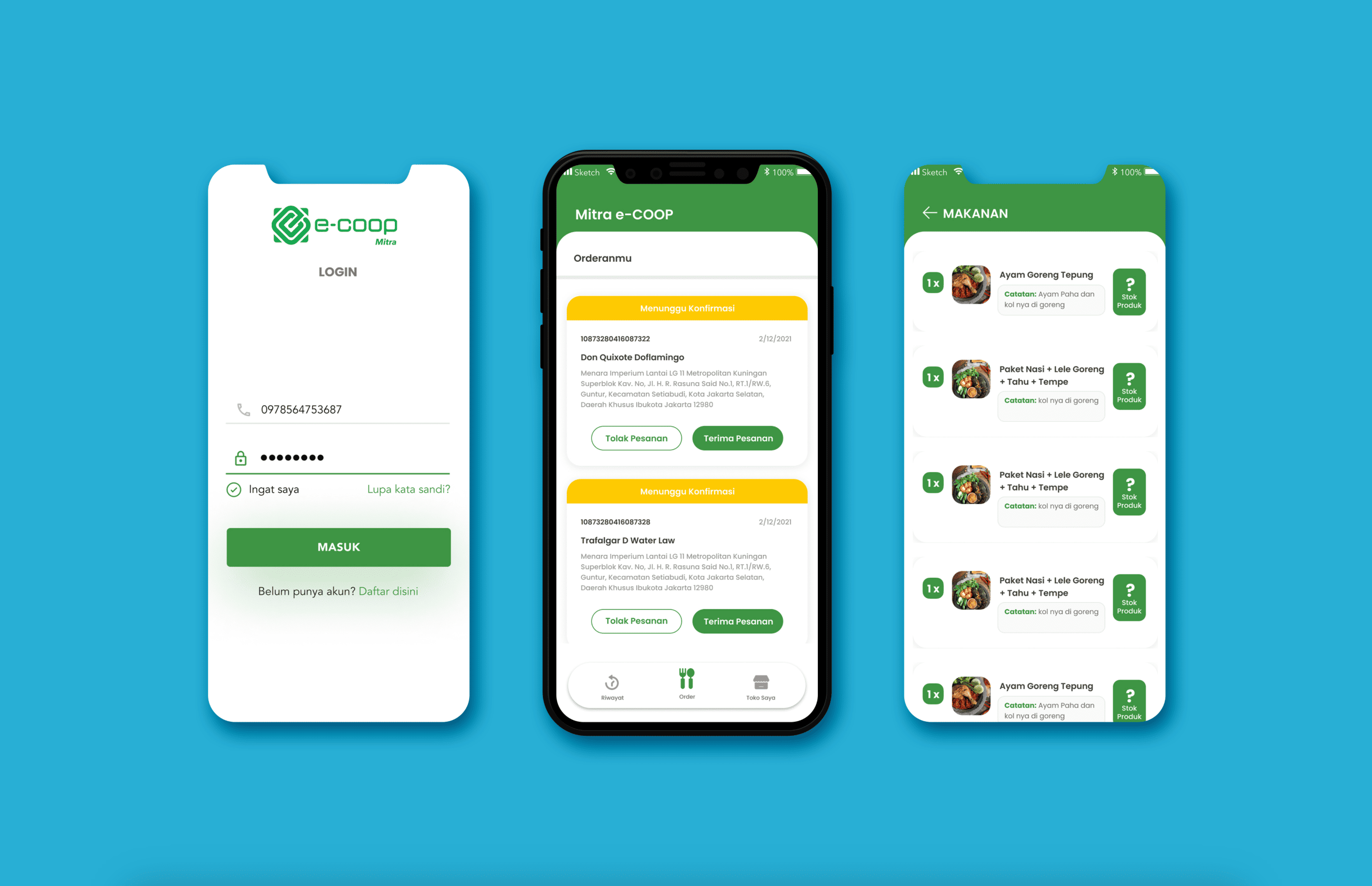 Ecoop 212 Sharia cooperative mobile application
